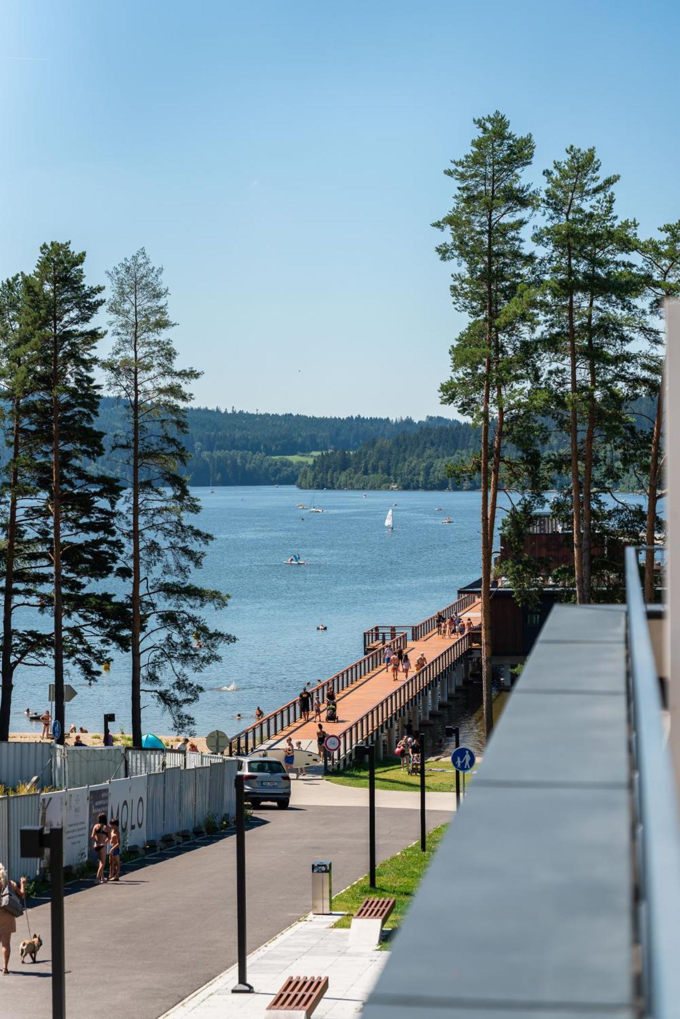 Apartman Molo Lipno Lipno nad Vltavou Eksteriør billede